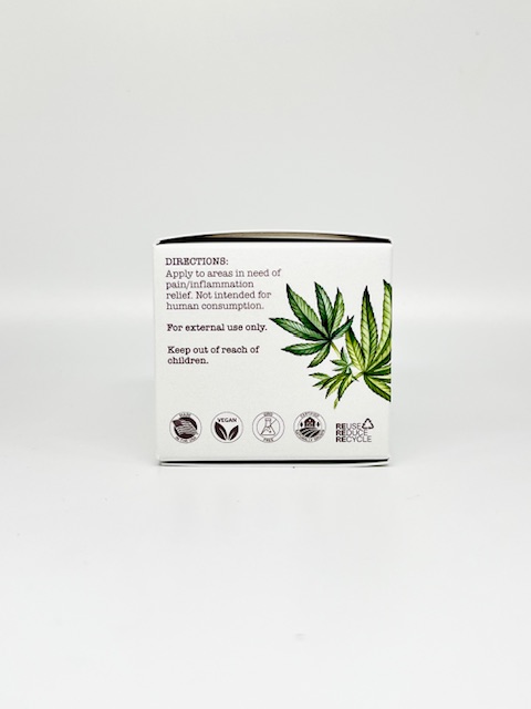 hemp full spectrum cbd muscle balm - the tenacious seed