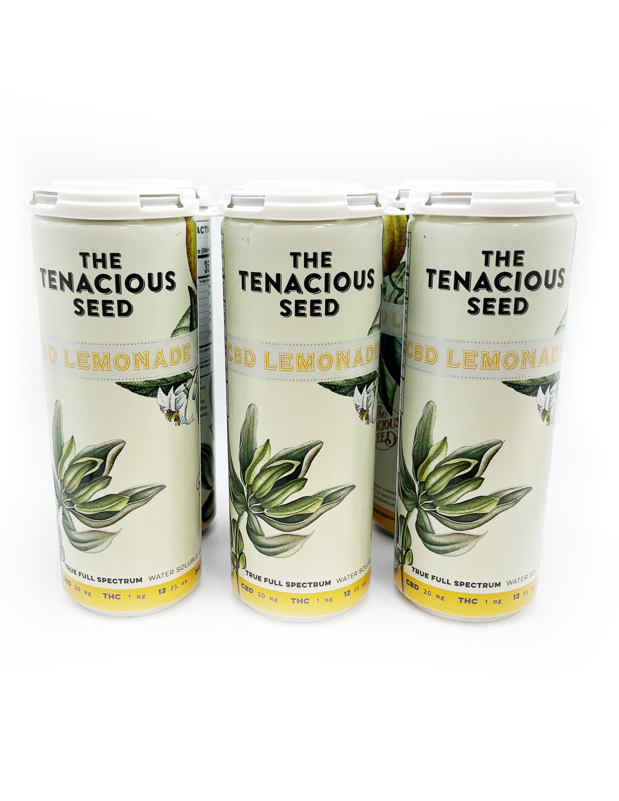 CBD Lemonade | Full Spectrum | 20 mg CBD | 12 Ounce Cans (6 PACK) - Image 4