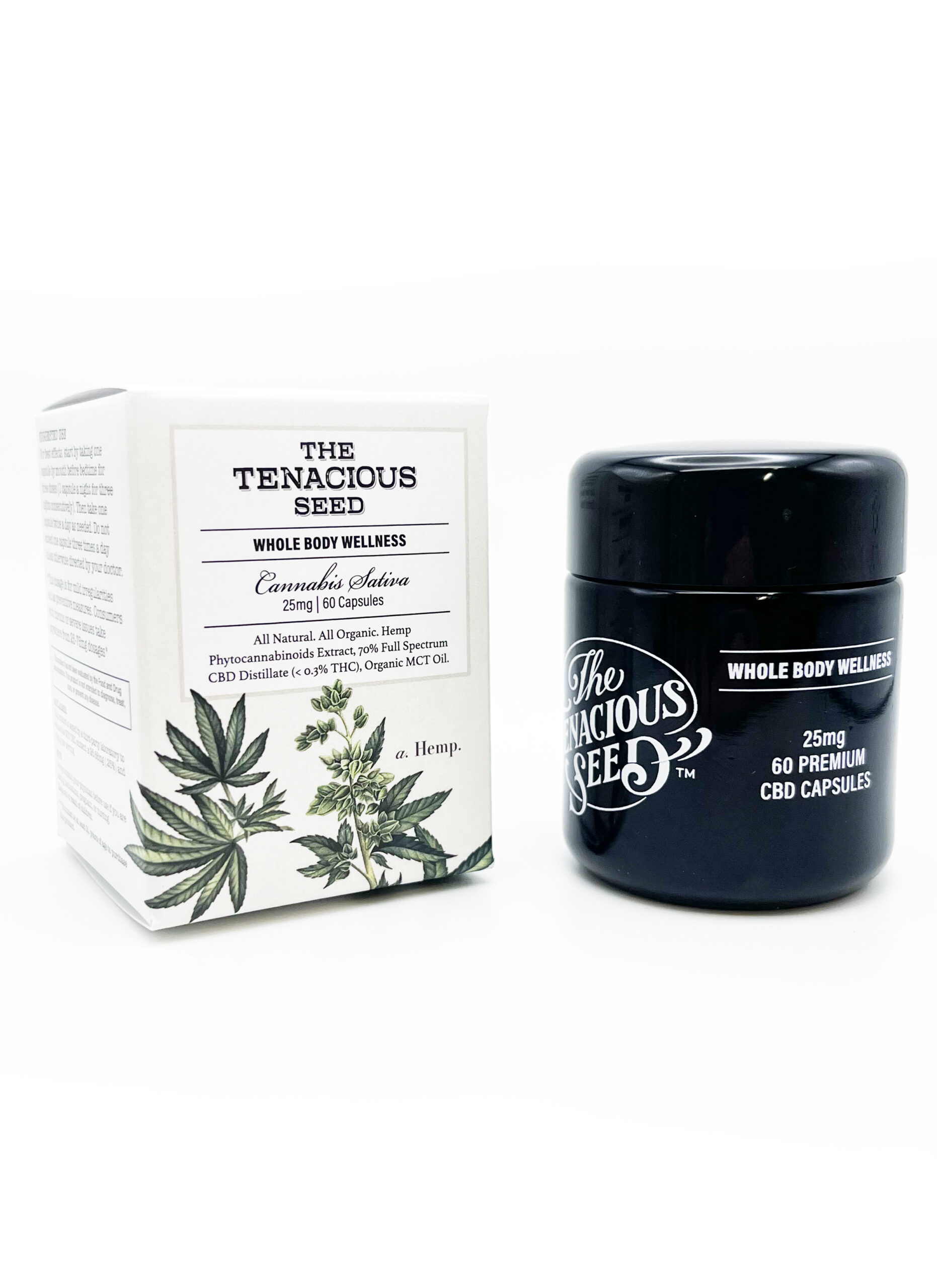 Premium CBD Softgel | Tenacious Seed