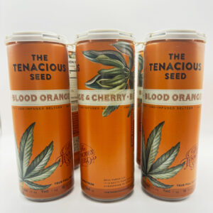 CBD Blood-Orange Cherry Seltzer | Full Spectrum | 20 mg CBD | 12 Ounce Cans (6 Pack)